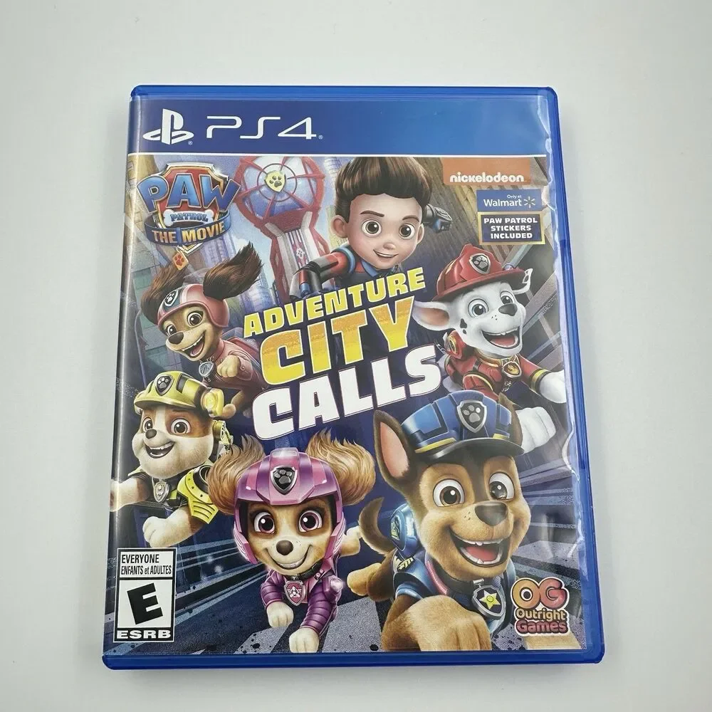 Sony Playstation 4 (PS4) Paw Patrol The Movie Adventure City Calls TESTED WORKS